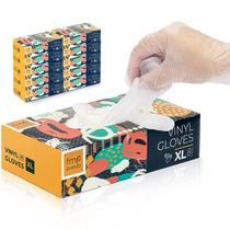 Luvas descartáveis de vinil para preparação de alimentos Fit Meal Prep 1000 Luvas descartáveis de vinil para preparação de alimentos Fit Meal Prep 1000