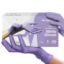 Luvas descartáveis FifthPulse Lilac Nitrile 200 Count