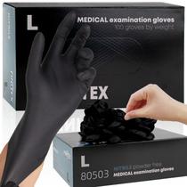 Luvas descartáveis FINITEX Black Nitrile 5mil 100 unidades