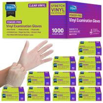Luvas descartáveis Inspire Exam Medical Clear Vinyl (M)