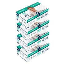 Luvas descartáveis Látex com Pó Inoven 400 unidades Kit 4 caixas Limpeza Gastronomia Alimentos estética