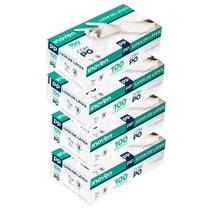Luvas descartáveis Látex com Pó Inoven 400 unidades Kit 4 caixas Limpeza Gastronomia Alimentos estética