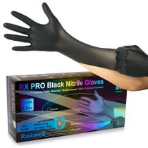 Luvas descartáveis Raxwell Black Nitrile XX-Large 90 unidades Luvas descartáveis Raxwell Black Nitrile XX-Large 90 unidades