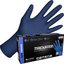Luvas descartáveis SAS Thickster em pó de látex X-Large Luvas descartáveis SAS Thickster em pó de látex X-Large