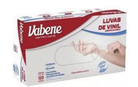 Luvas Descartáveis Vabene De Borracha Termoplástica Sem Pó com 100 unidades