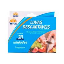 Luvas Descartáveis Wyda 30 Unidades