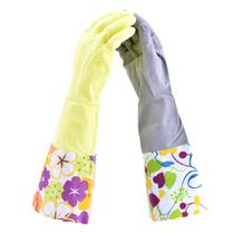 Luvas domésticas Finnhomy Latex Free Cleaning cinza e amarelo Luvas domésticas Finnhomy Latex Free Cleaning cinza e amarelo