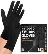 Luvas Dr. Frederick's Original Copper Full Finger Comfort