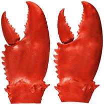 Luvas engraçadas, lagosta, caranguejo, garras para festa à fantasia de Halloween