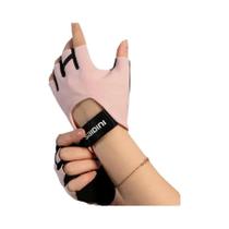 Luvas Esportivas Femininas - Duráveis, Respiráveis e Antiderrapantes com Absorção de Impacto (Meia Luva)
