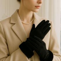 Luvas Feminina Inverno Touch Screen Forrada com Lã Pelúciada