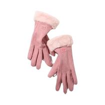 Luvas Femininas De Inverno Grossas E Quentes De Pelúcia Com Toque De Camurça Para Uso Externo, Luvas Femininas De Inverno Grossas E Quentes De Pelúcia Com Toque De Camurça Para Uso Externo,