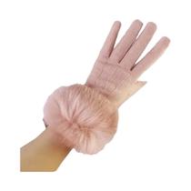 Luvas Femininas De Inverno Quentes E Grossas Com Tela Sensível Ao Toque, Luvas De Cinco Dedos