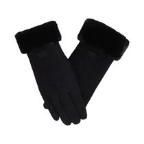 Luvas Femininas De Inverno Quentes E Peludas Com Dedos Completos Para Esportes Ao Ar Livre E Tela Luvas Femininas De Inverno Quentes E Peludas Com Dedos Completos Para Esportes Ao Ar Livre E Tela