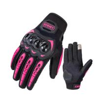 Luvas Femininas De Inverno Quentes, Impermeáveis E À Prova De Vento Para Motocicleta, Rosa E Roxo,