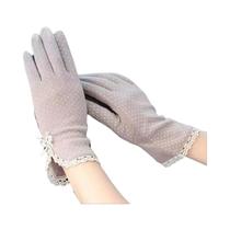 Luvas Femininas Finas Com Proteção Solar E Antiderrapantes Para Verão, Luvas De Seda Gelada Para