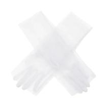 Luvas Femininas Longas De Tule Com Dedos Completos, Estilo Vintage, Proteção Solar, Para Vestido De Luvas Femininas Longas De Tule Com Dedos Completos, Estilo Vintage, Proteção Solar, Para Vestido De