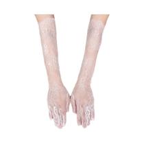 Luvas Femininas Sensuais De Renda Fina Com Mangas Longas Para Acessórios De Festa De Halloween E Luvas Femininas Sensuais De Renda Fina Com Mangas Longas Para Acessórios De Festa De Halloween E