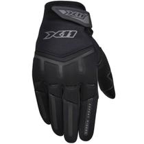 Luvas FIT X tecido preto X11 para motociclistas masculino