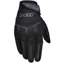 Luvas FIT X tecido preto X11 para motociclistas masculino Luvas FIT X tecido preto X11 para motociclistas masculino