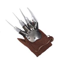 Luvas Freddy Krueger para Cosplay - Adereços de Halloween para Fantasia