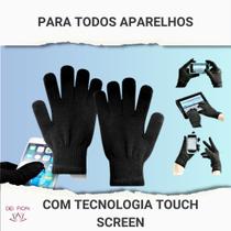 Luvas Frio Para celular Touch Screen Com Pontas Condutivas - REDSTAR