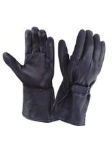 Luvas G-Loves de Couro de Cervo Estilo Manopla Preto 3XL