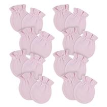 Luvas Gerber Baby Girls, pacote com 8, rosa claro, de 0 a 3 meses Luvas Gerber Baby Girls, pacote com 8, rosa claro, de 0 a 3 meses