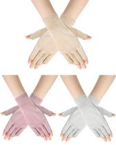 Luvas Geyoga Sunblock Fingerless UV Protection 3 pares