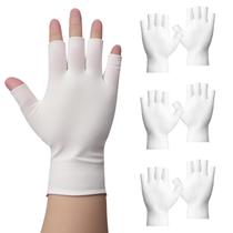 Luvas Hidratantes Fampery 3 Pares de Algodão Sem Dedos Luvas Hidratantes Fampery 3 Pares de Algodão Sem Dedos