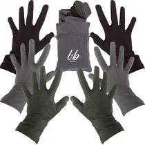 Luvas Hidratantes LEAFY BOO de Bambu 3 Pares Médio/Grande Luvas Hidratantes LEAFY BOO de Bambu 3 Pares Médio/Grande