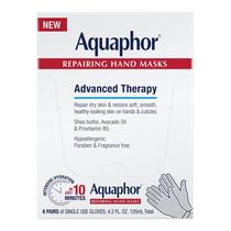 Luvas hidratantes para mãos Aquaphor Repairing, pacote com 6