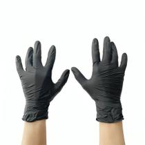 Luvas Industriais Nitrilicas Preta - Par