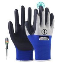 Luvas isoladas elétricas JSBAGGT Voltage Resistance 500V