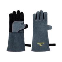 Luvas Isoladas Resistentes Ao Calor Para Camping Ao Ar Livre, Churrasco, Cozinha, Micro-ondas, Couro