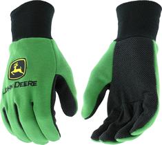 Luvas John Deere JD00002 Jersey Luvas para jovens verde/pretas