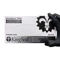 Luvas KingSeal UltraBlack-PRO Nitrile Medical Grade 5mL