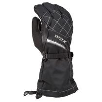 Luvas KLIM Allure Femininas para Esqui e Motoneve Preto Fosco Pequeno