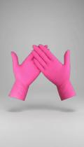 Luvas Látex Rosa Tamanho M com Pó Cx 100 Luvas Látex Rosa Tamanho M com Pó Cx 100