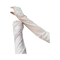 Luvas Longas Com Proteção UV, Protetor De Mão Em Seda De Gelo, Mangas De Braço Com Dedos Cortados Luvas Longas Com Proteção UV, Protetor De Mão Em Seda De Gelo, Mangas De Braço Com Dedos Cortados