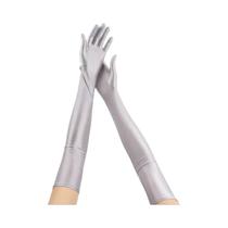 Luvas Longas de Elastano para Mulheres - 52cm, Elegantes e com Proteção Solar