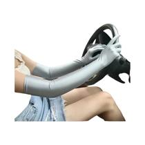 Luvas Longas De Spandex Para Mulheres De 53cm Para Proteção Solar, Ópera, Festa Noturna, Prom E