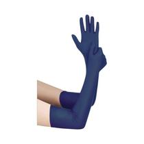 Luvas Longas Elegantes De Spandex Para Mulheres, 52CM, Proteção Solar Macia Para Apresentações,