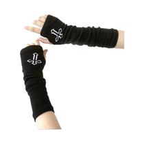 Luvas Longas Unissex Punk Sem Dedos, Aquecedores De Braço Hip-hop Para Inverno, Luvas Estilosas Para