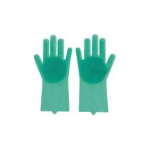 Luvas Mágica Escova Limpeza Silicone Lava Louças Prato Carro