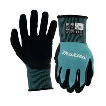 Luvas Makita FitKnit T 04117 revestidas com nitrilo, nível de corte 1