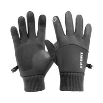 Luvas Masculinas de Inverno à Prova d'Água e Vento - com Tela Sensível ao Toque