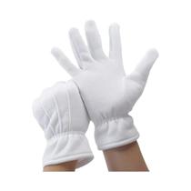 Luvas Masculinas De Inverno Em Veludo Grosso Brancas Com Três Cordões Para Dança E Etiqueta Luvas Masculinas De Inverno Em Veludo Grosso Brancas Com Três Cordões Para Dança E Etiqueta