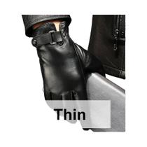 Luvas Masculinas De Inverno Quentes De Couro Genuíno, Luvas De Pele De Carneiro À Prova De Vento Com Luvas Masculinas De Inverno Quentes De Couro Genuíno, Luvas De Pele De Carneiro À Prova De Vento Com