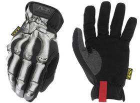 Luvas Mechanix Wear FastFit Bones pretas tamanho M